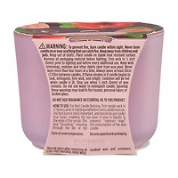 True Living Scented Candle, Rose Water & Hibiscus, 8 oz