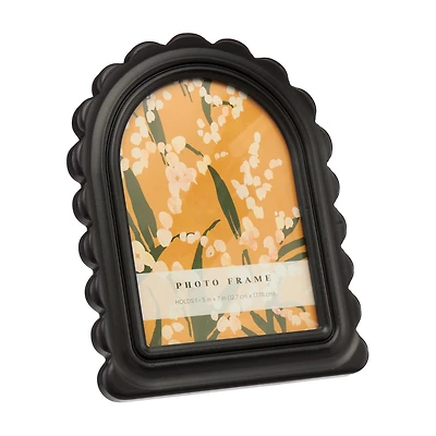 Black Arch Picture Frame, 5x7 in