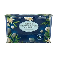 True Living Scented Candle, Tranquil Waters & Sea Salt, 2 ct, 6.8 oz
