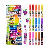 Scentos Scented Mini Markers, 16 ct, Ages 3+