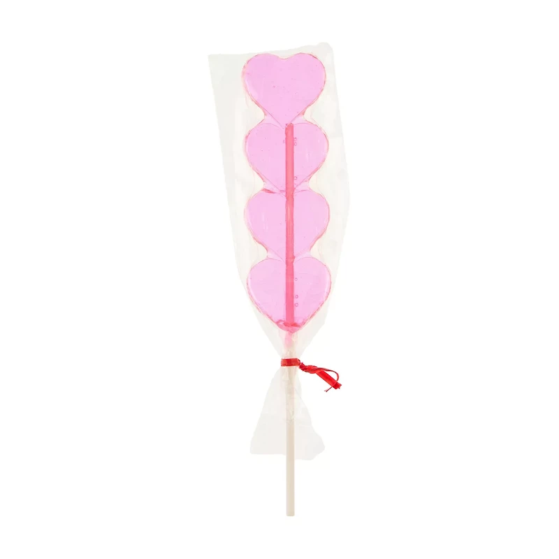 Valentine's Day Stacked Heart Lollipop