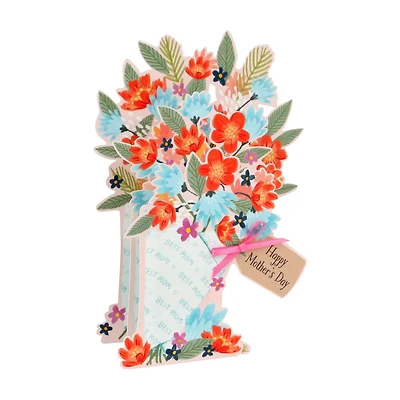 Stand up Bouquet Mother's Day Card
