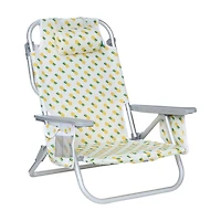 Pineapple Reclining Beach Chair