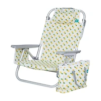 Pineapple Reclining Beach Chair