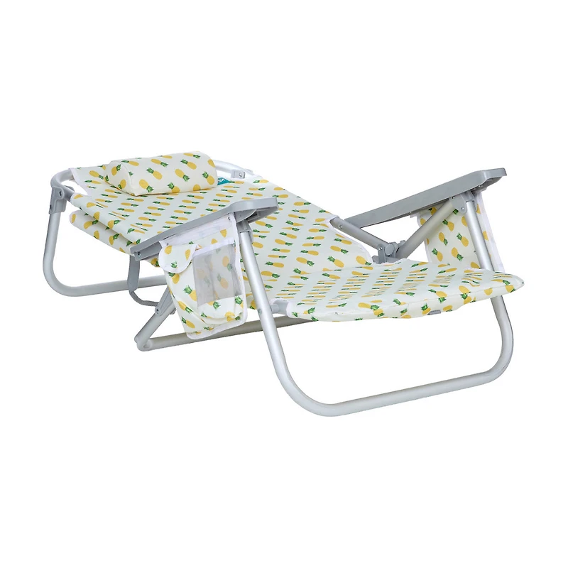 Pineapple Reclining Beach Chair