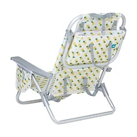 Pineapple Reclining Beach Chair