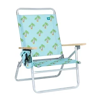 Palm Tree Folding Beach Chair