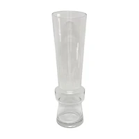 Angular Glass Vase, 19 in