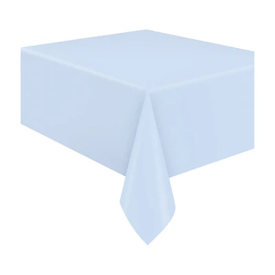 Solid Blue Table Cover, 54x84 in
