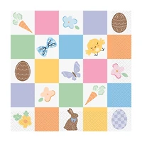 Easter Bunny Picnic Lunch Napkin, 16 ct