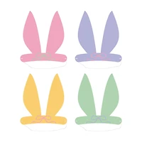 Unique Party Children's Bunny Ear Headband Set, 4 ct