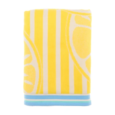 Twill Beach Towel, 34x64 in, 3 Assorted Designs