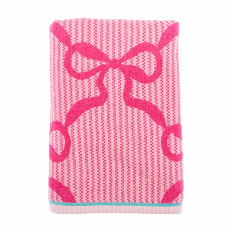 Twill Beach Towel, 34x64 in, 3 Assorted Designs