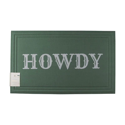 "Howdy" Fashionables Doormat