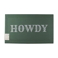 Holly Williams "Howdy" Fashionables Doormat