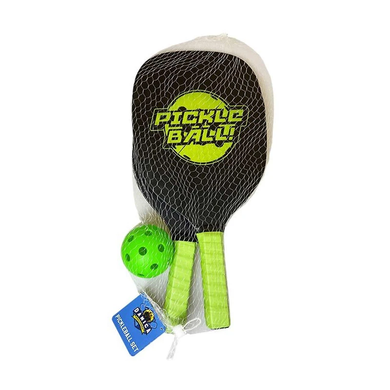 Bright Green Pickleball Set