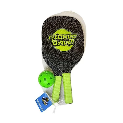 Bright Green Pickleball Set