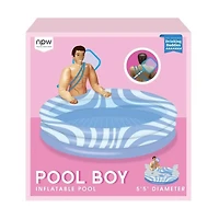 NPW Pool Boy Inflatable Pool, 60 in