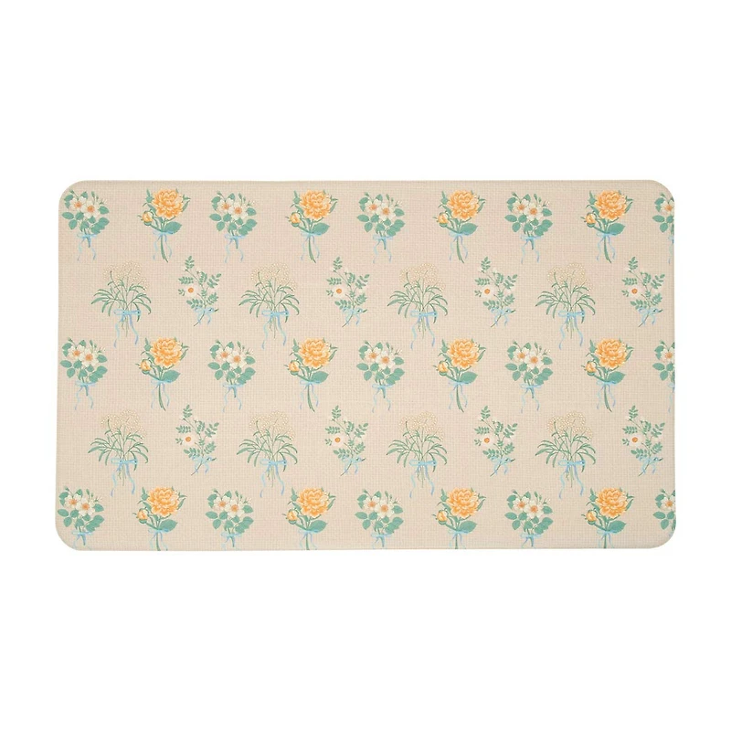 Holly Williams Elegant Flower Accent Rug
