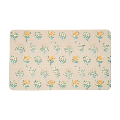 Holly Williams Elegant Flower Accent Rug