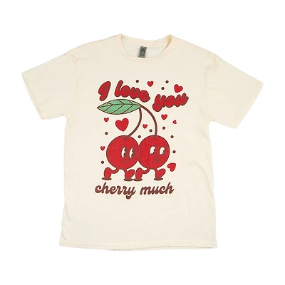 Valentine's Day 'I love you cherry much' Shirt, XL