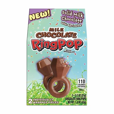Milk Chocolate Ring Pop, 2 ct, 1.4 oz