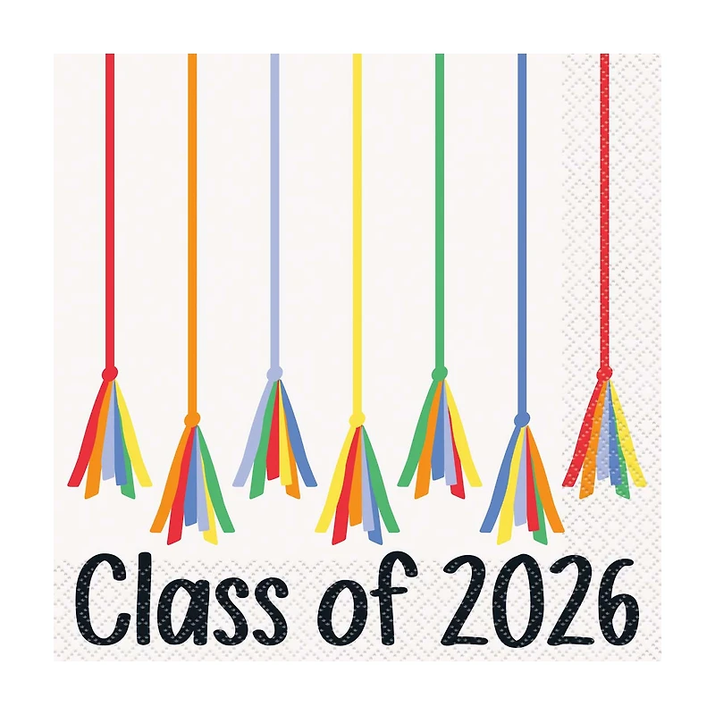 2026 Graduation Fun Lunch Napkins