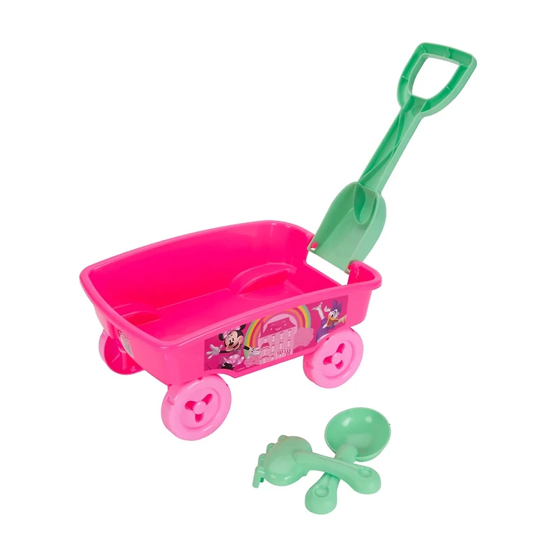 Bluey Shovel, Rake, Scoop and Wagon Set