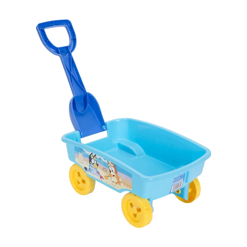 Bluey Shovel, Rake, Scoop and Wagon Set