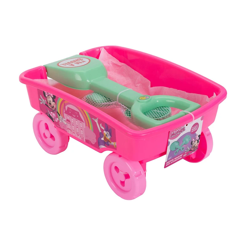 Bluey Shovel, Rake, Scoop and Wagon Set