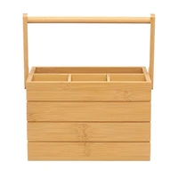 Bamboo Flatware Caddy