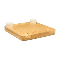 Just In For Your Home Bamboo Charcuterie Cheese Board Set