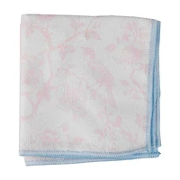 Holly Williams Pink Trim Dish Cloths, 12x12 in, 2 ct