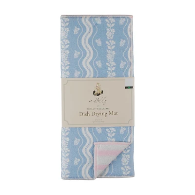 Holly Williams Blue Striped Drying Mat