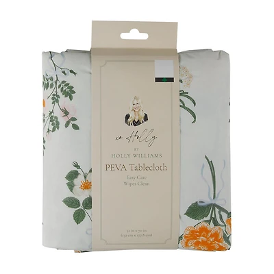 Holly Williams Floral PEVA Tablecloth, 52x70 in