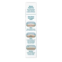 BAND-AID Brand Pro Heal Hydrocolloid Bandages, Waterproof, 3 ct