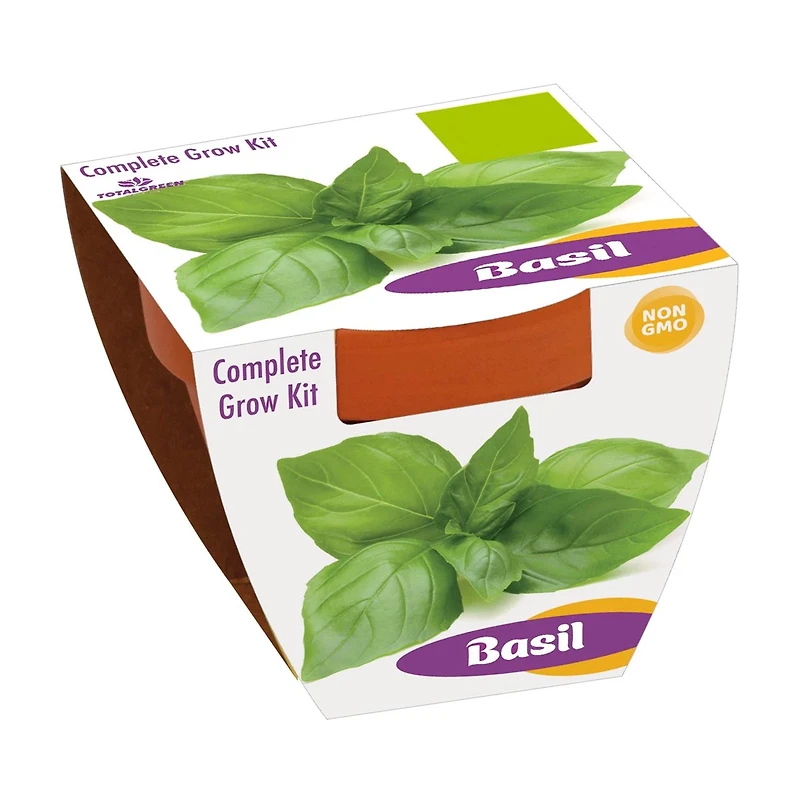 Basil Terracotta Grow Kit