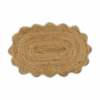 Braided Jute Rug, 24 in x 36 in