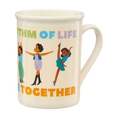 "In The Rhythm" Black History Month Ceramic Mug