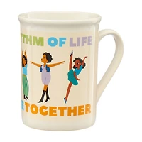 "In The Rhythm" Black History Month Ceramic Mug