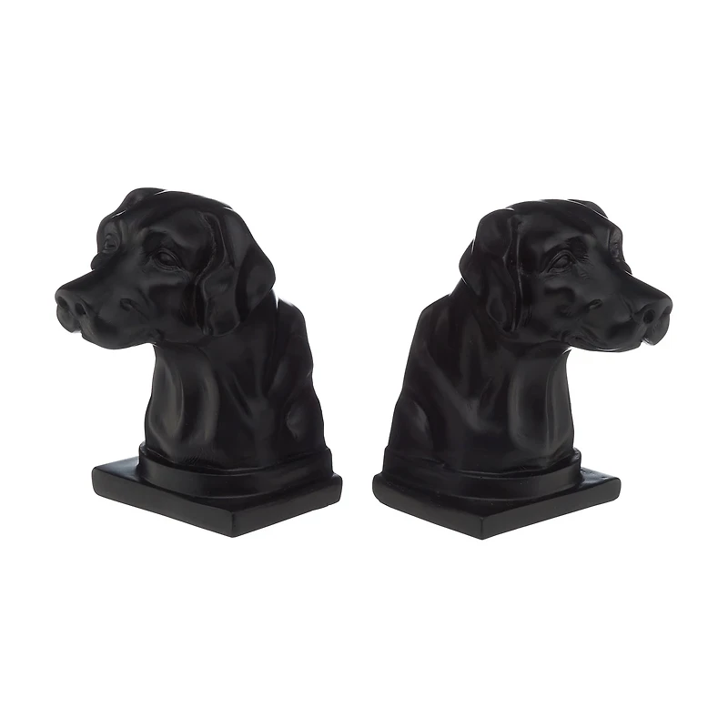 Holly Williams Black Doghead Bookends