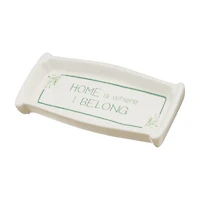 Holly Williams "Home is Where I Belong" Ceramic Tray