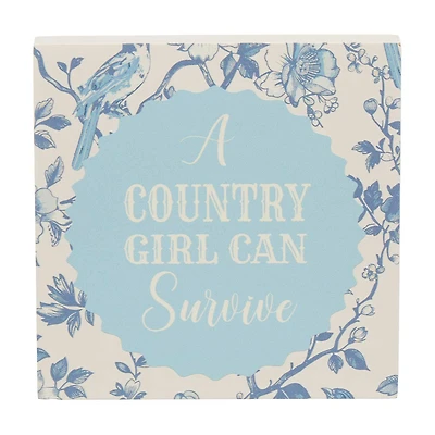 Holly Williams "Country Girl" Word Block