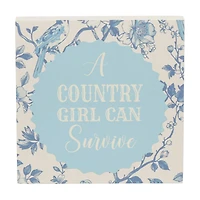 Holly Williams "Country Girl" Word Block