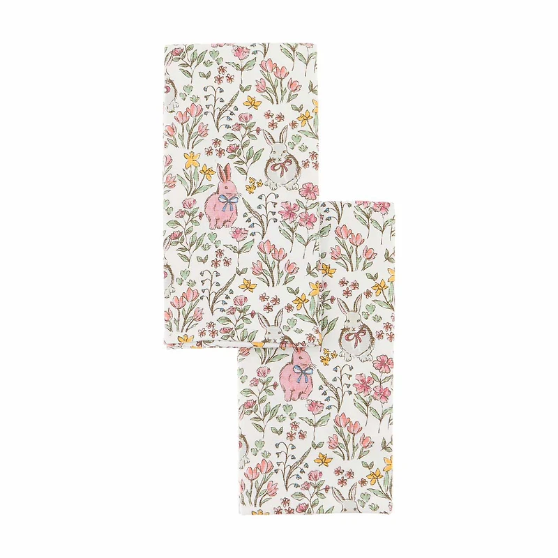 Happy Easter Bunny Kitchen Towels, 16x26 in, 2 pk