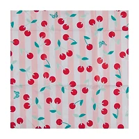 Dolly Parton Cherry Print PEVA Table Cover, 60x84 in