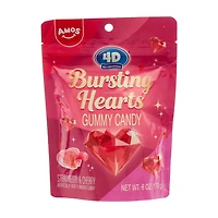 Amos 4D Bursting Hearts Gummy Candy, 6 oz