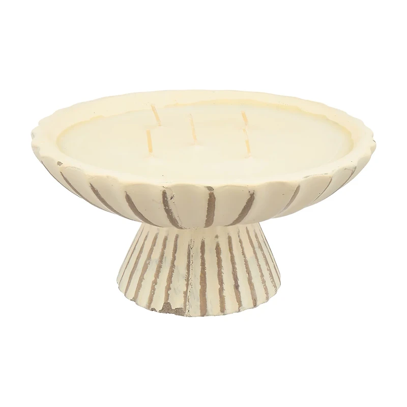 Ceramic Bowl Shaped Scented Candle, 16 oz