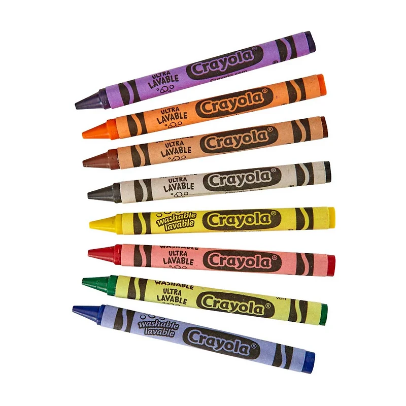 Crayola Ultra Clean Washable Crayons, 24 ct