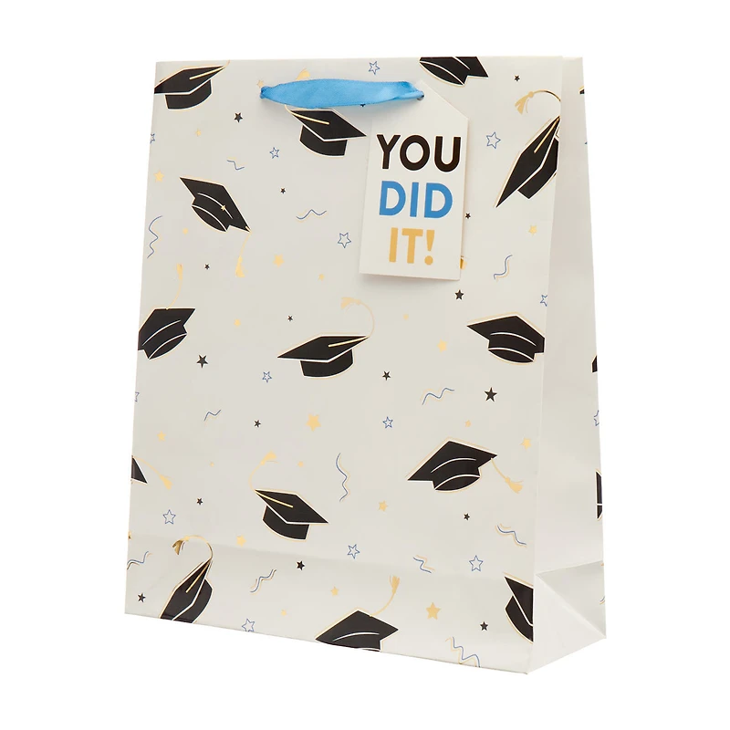 Graduation White Gift Bag